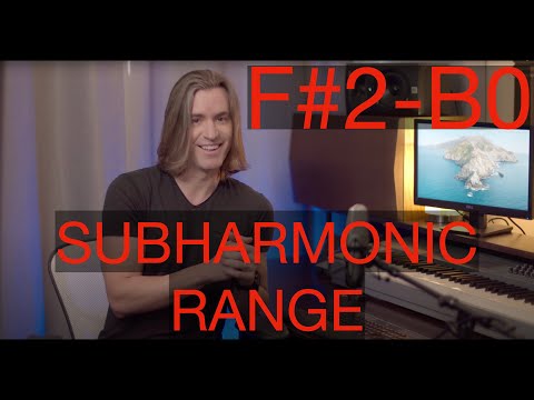 Geoff Castellucci Subharmonic Range (F#2-B0)