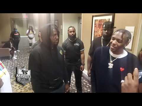 KING LOS, DAYLYT AND JAG HAVE A DEEP CONVO AFTER FACEOFF