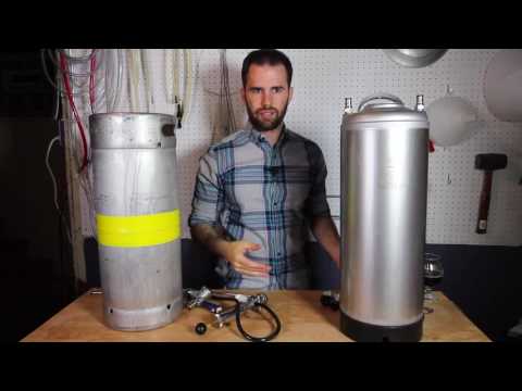 Sanke vs  Corny Kegs