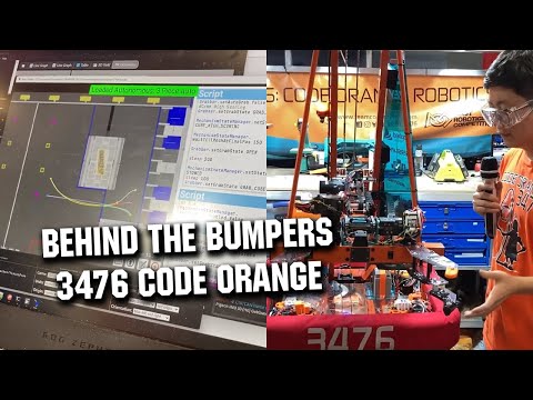 Behind the Bumpers | 3476 Code Orange | Charged Up Robot Overview