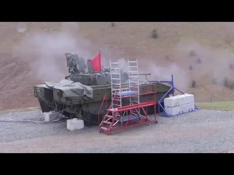British Army AJAX Live Firing