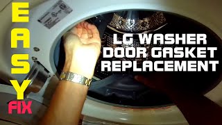 LG Washer Door Gasket Replacement — Faster Through the Front Technique