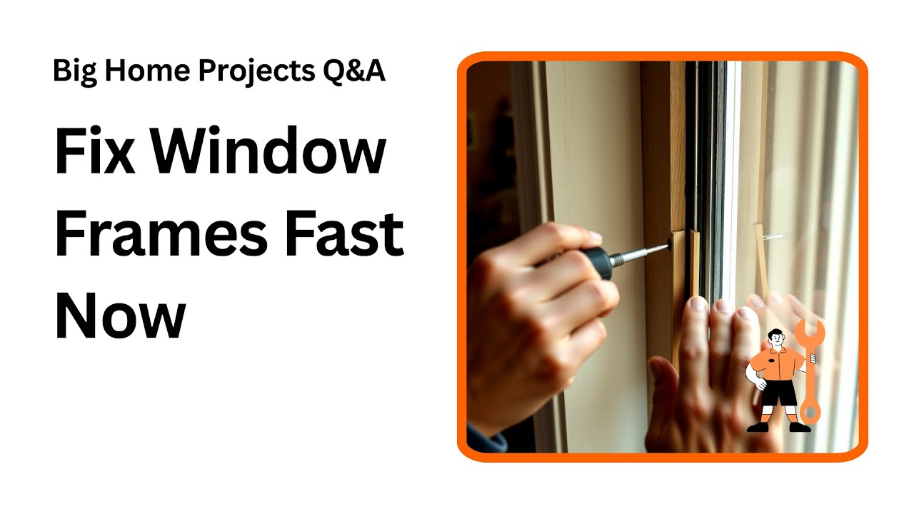 How to Fix Misaligned Window Frames Fast and Easy