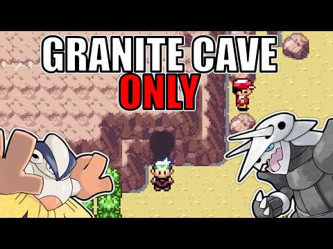 Beating Pokémon Ruby with only Granite Cave Pokémon!