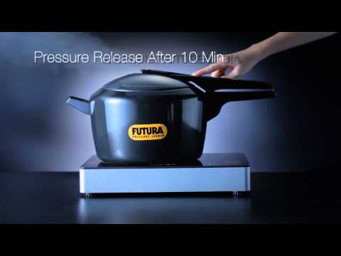 Demonstration of futura pressure cooker
