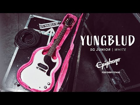 Ephiphone YUNGBLUD SG Junior Classic White