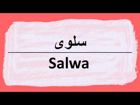 Wie sagt man salwa auf Arabisch | كيف أنطق كلمة سلوى باللغة العربية