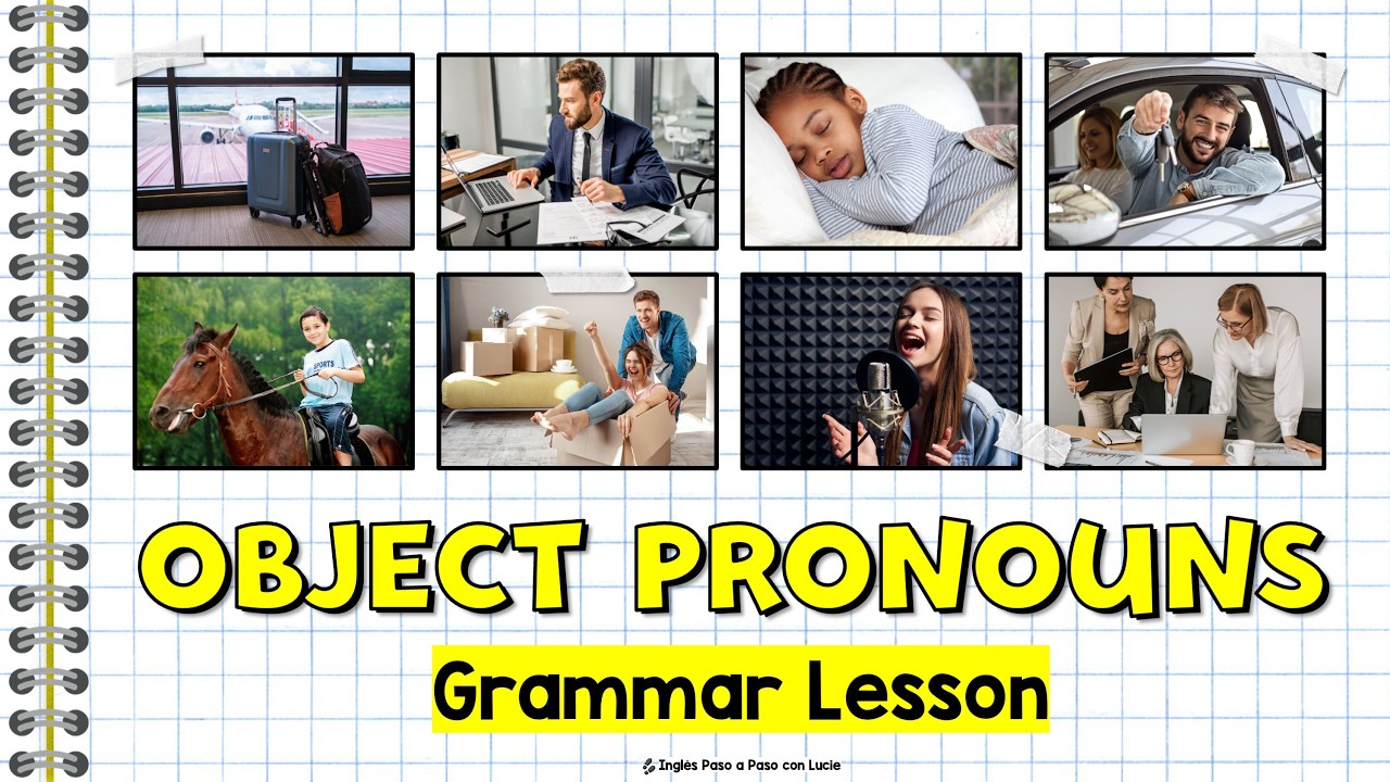 Pronombres de Objeto en Inglés | Object Pronouns