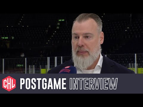 Postagame interviews: ZSC Lions Zurich - Rögle Ängelholm