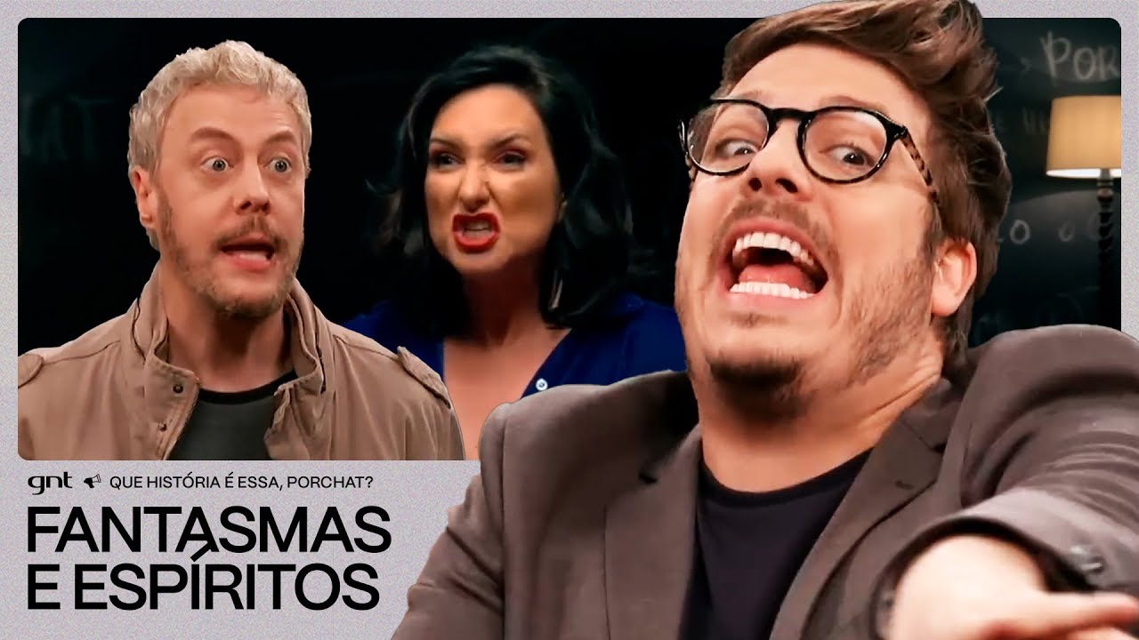 ESPECIAL TERROR: Guilherme Weber e Carine Klimeck 👻 | Que História é Essa, Porchat? | GNT