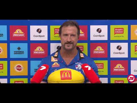 "You're not welcome:" Luke Beveridge stunning journo outburst