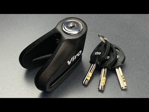 [885] Forced Open in 2 Seconds: Viro 166 Motorcycle Brake Lock