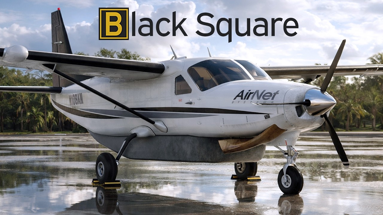 Flying The Black Square Caravan to Nassau Bahamas