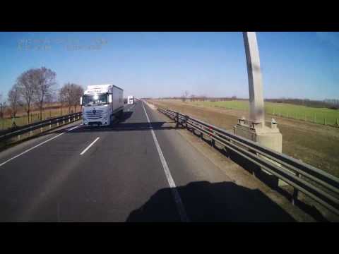 Hungary. Motorway M15, Levél — Rajka, 2017, 4x