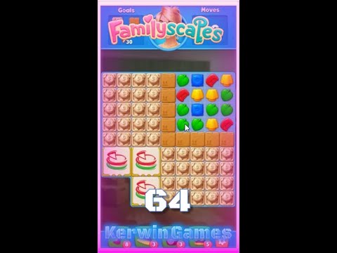 Familyscapes The Series Level 64  - No Boosters Gameplay