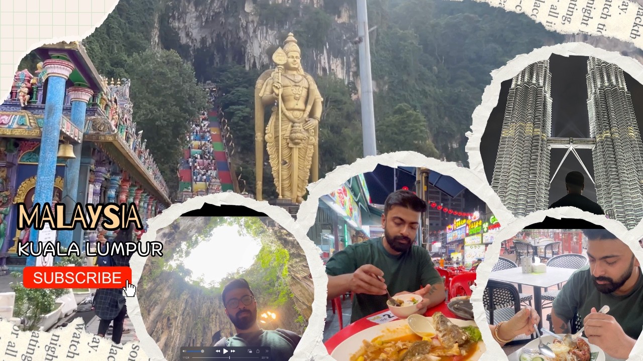 Malaysia Vlog | Travel guide 2026 | Batu caves | Nasi lemak Burung Hantu | Day 1 - Part I