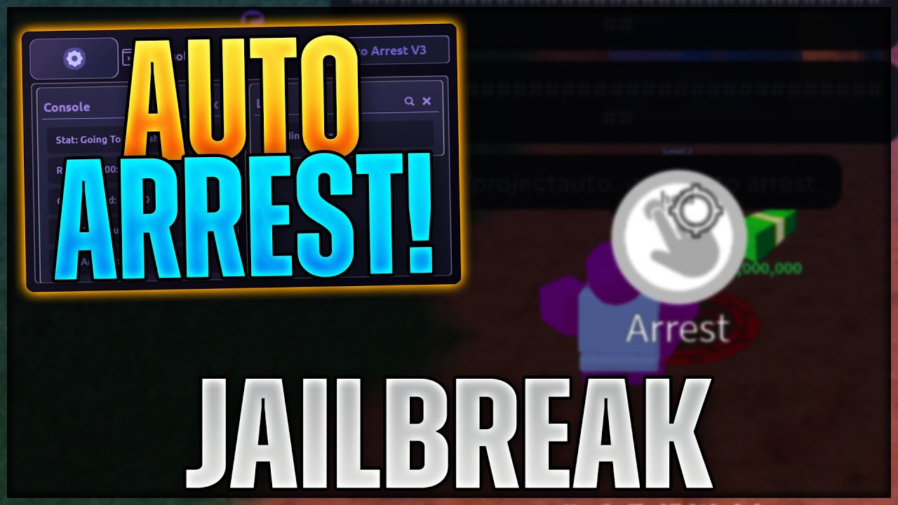 Jailbreak Auto Arrest Script Hack | INFINITE MONEY!