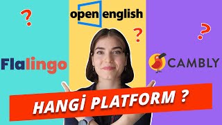 İngilizce Öğrenmek için EN İYİ platform (Cambly - Flalingo - Open Engl