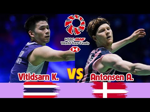 Kunlavut Vitidsarn (THA) vs Anders Antonsen (DEN) MS-World Tour Finals 2025