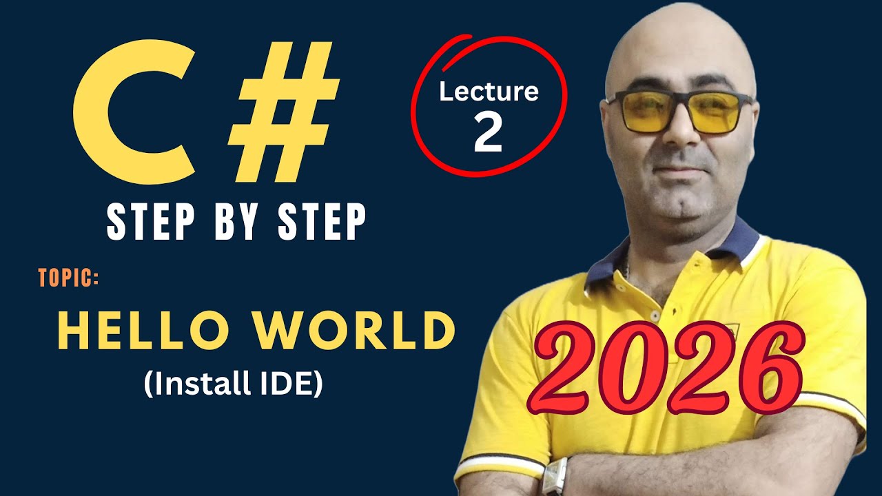 Create Console Application – Beginner Friendly Tutorial –  Csharp programming 2026