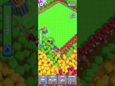 Train Miner: Idle Railway Game Gameplay | iOS, Android, Simulation Game - YouTube