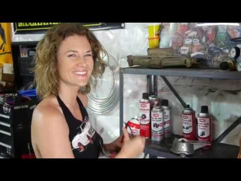 Emily Reeves Shows How to Remove Squeaks with CRC White Lithium Grease!