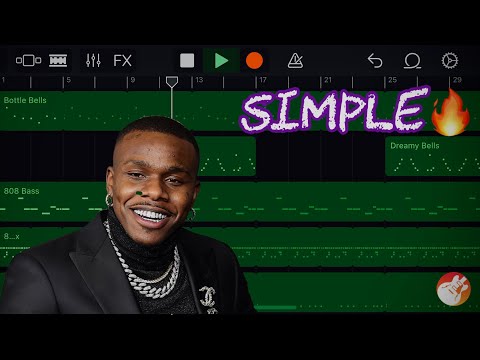 How to Make an EASY TRAP Beat for Beginners on GarageBand iOS! (2024)