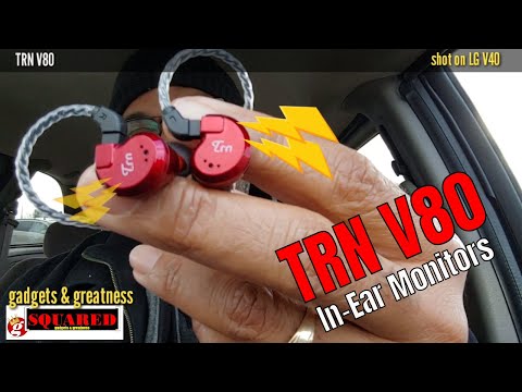 The GREAT TRN V80 In-Ear Monitors Review! BEST Sounding Under $50 Budget IEM Earphones