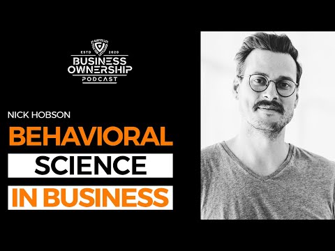 Nick Hobson - Behavioral Science in Business - YouTube