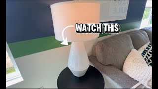 Possini Euro Design Luke 30 Tall Mid-Century Modern Coastal Lamp | White Finish ✨