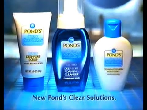 Pond's Clear Solutions Deep Pore Foaming Cleanser 15s - Australia, 2000