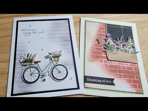 Partial Dry Embossing.  A new twist to an old technique