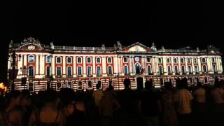 preview picture of video 'Light  show  in Toulouse.'