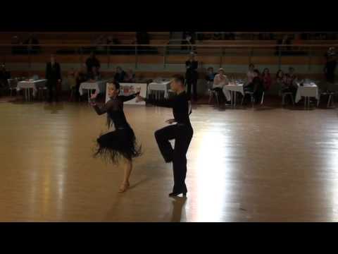 European Cup 10dance 2011 Karlis Treijs   Anastasia Krivosheeva final solo jive