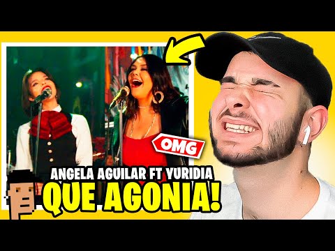 REACCIÓN a Yuridia, Angela Aguilar - Qué Agonía (Video Oficial) *INCREÍBLE* 😍✨