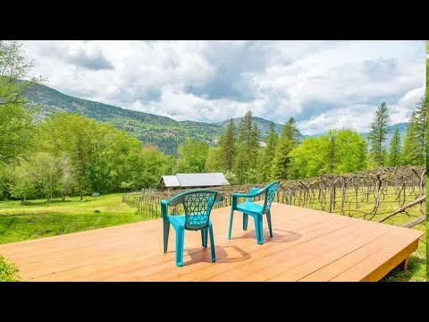 Organic Hobby Farm For Sale w/ Boutique Vineyard - BC, Canada
