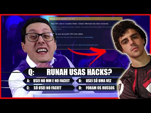 ⚠️ RUNAH usas HACKS? Zorlak pergunta no quem quer ser milionário  - ZORLAK STREAM HIGHLIGHTS #73