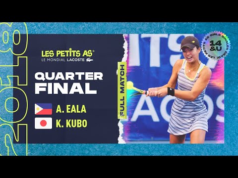 Les Petits As 2018 | Girls Quarterfinals | Alexandra Eala vs. Kyoka Kubo