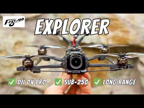 This Sub250g long-range drone is a blast! Flywoo Explorer LR4