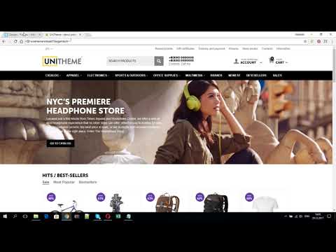 UniTheme - working with preinstalled colors and layout variants
