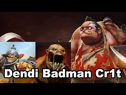 Dendi Pudge Badman Lifestealer Cr1t Techies Epic Europe MMR Dota 2