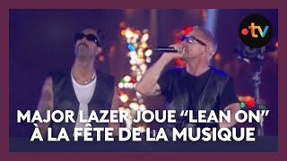 Major Lazer joue "Lean On" à la Fête de la Musique