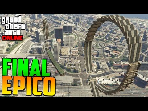 FINAL ÉPICO! + ESTO ES IMPOSIBLE!!! - Gameplay GTA 5 Online Funny Moments (Carrera GTA V PS4)