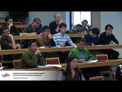 Sébastien Boucksom: Variational and non-Archimedean aspects of the Yau-Tian-Donaldson conjecture