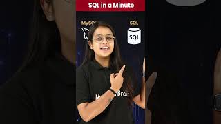 SQL vs MySQL Difference | SQL in a Minute #sql #datascience #magnetbrains