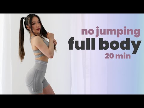 Full Body No Jumping Workout - 20 Min - You can do it!