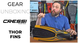 Cressi Thor 80th Anniversary Fins #Unboxing #Review