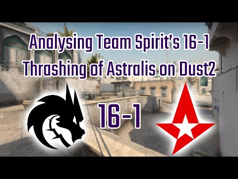 Analysing Spirit's 16-1 Thrashing of Astralis on Dust2