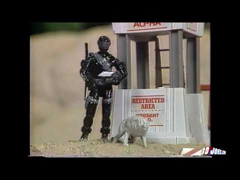 1985 "Cobra Bunker, Check Point Alpha, Air Defense" - from Griffin Bacal's "G.I.Joe Historical Reel"