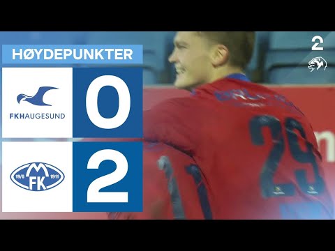 Haugesund 0 - 2 Molde - Høydepunkter